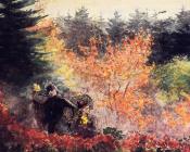 温斯洛荷默 - Woods at Prout's Neck